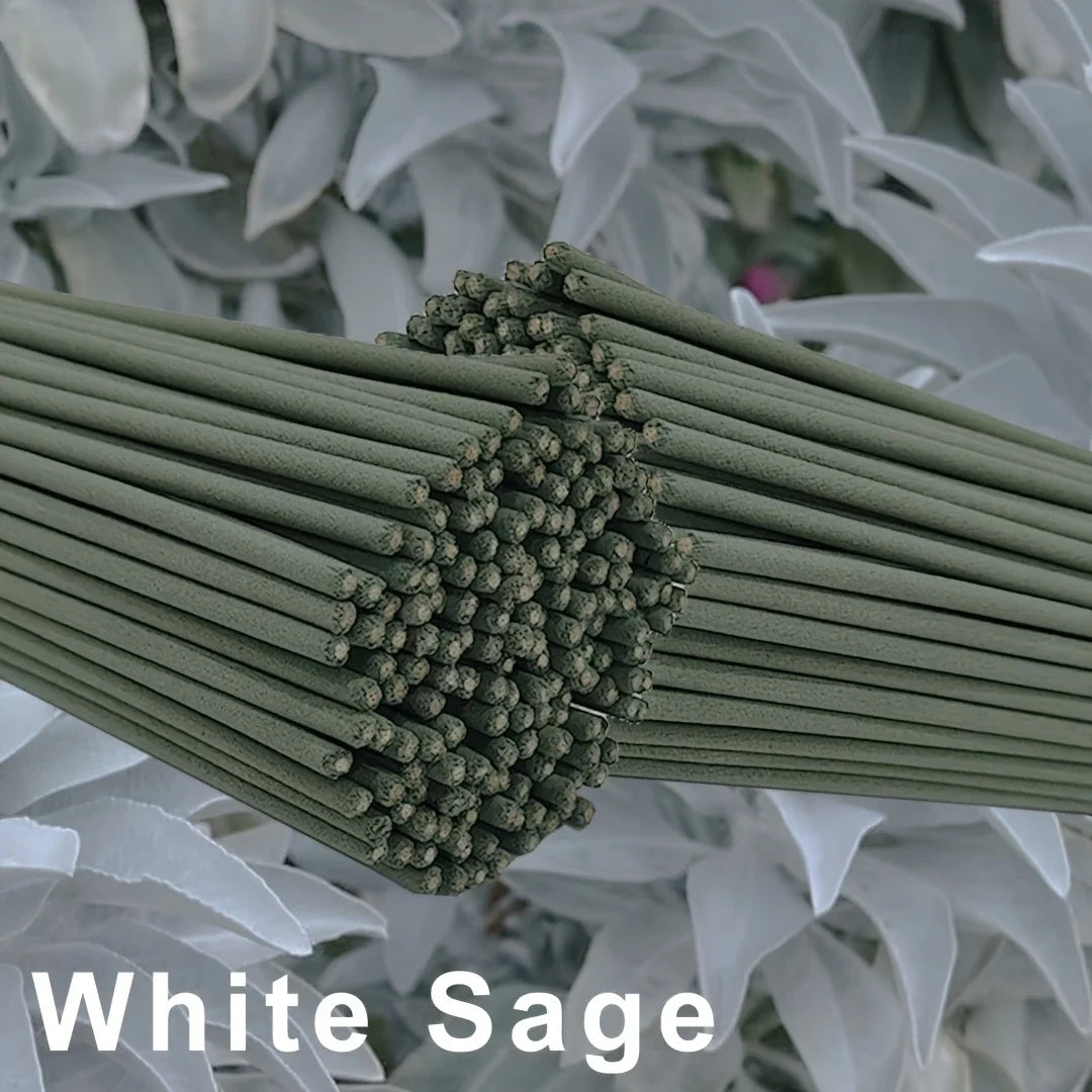 White Sage Incense Sticks - Customizable Spiritual Bundle