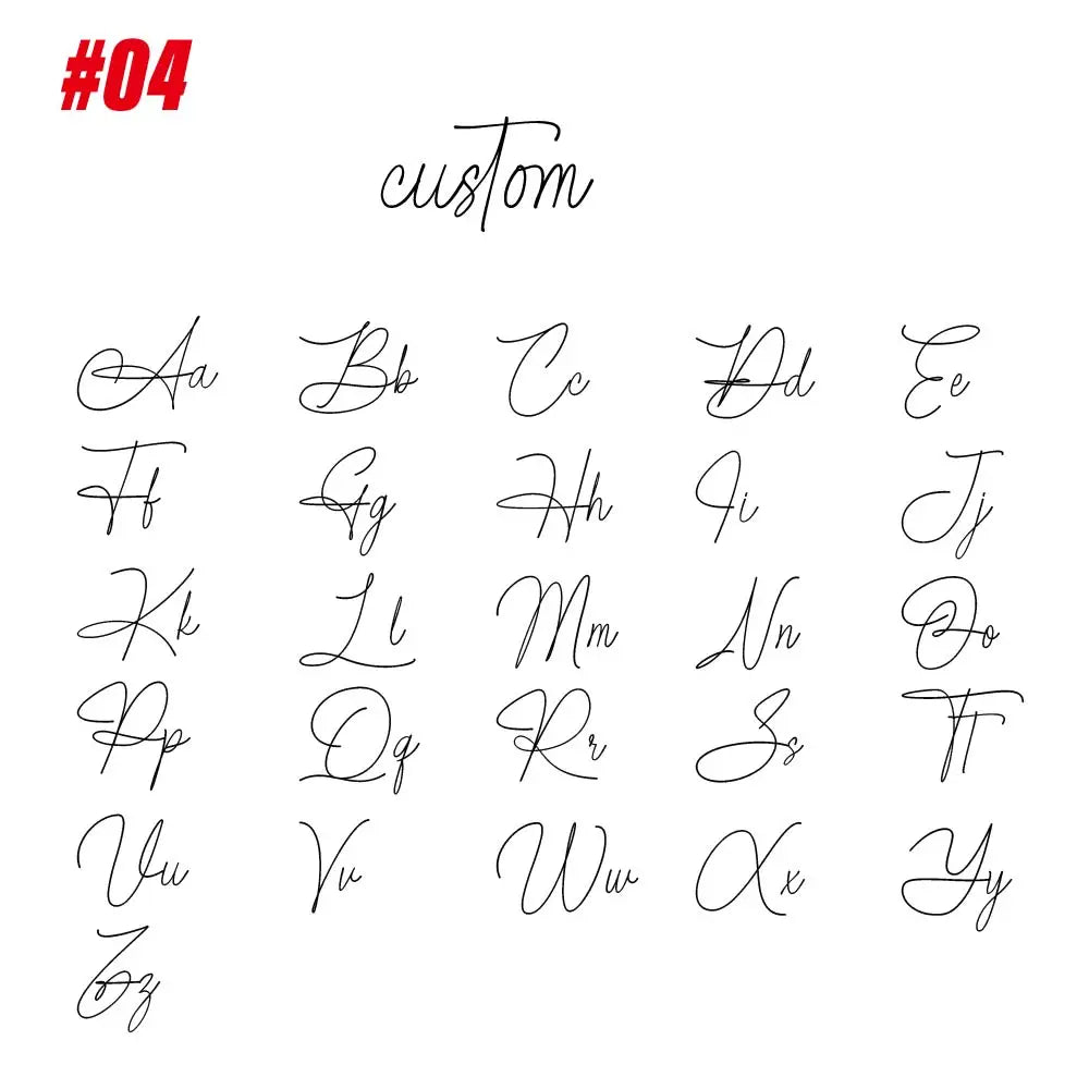 PERSONALIZED Signature Cross Necklace Unisex Stainless-Steel Custom