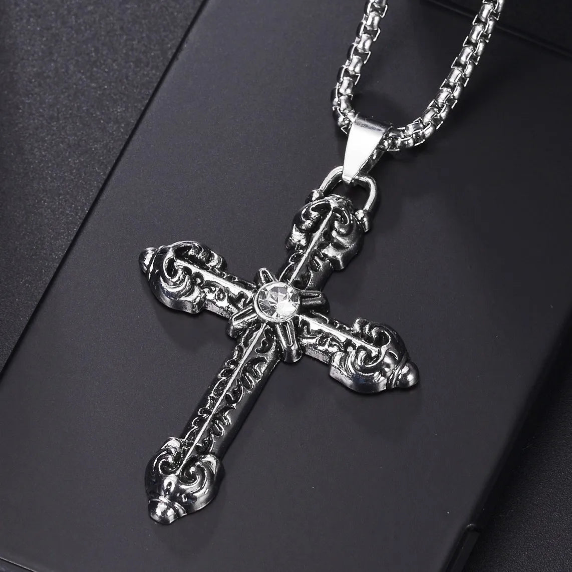 Lord's Prayer Stainless steel Necklace Unisex