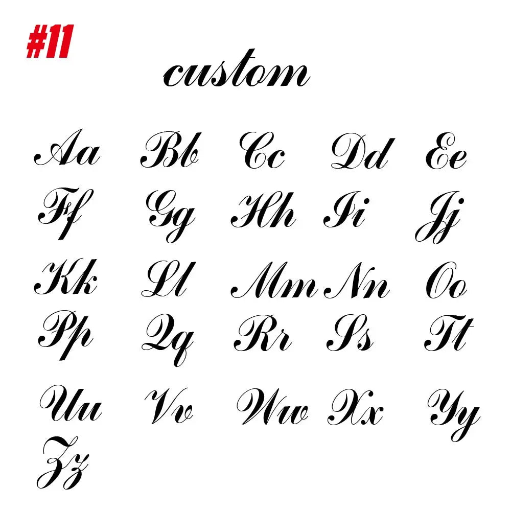 PERSONALIZED Signature Cross Necklace Unisex Stainless-Steel Custom