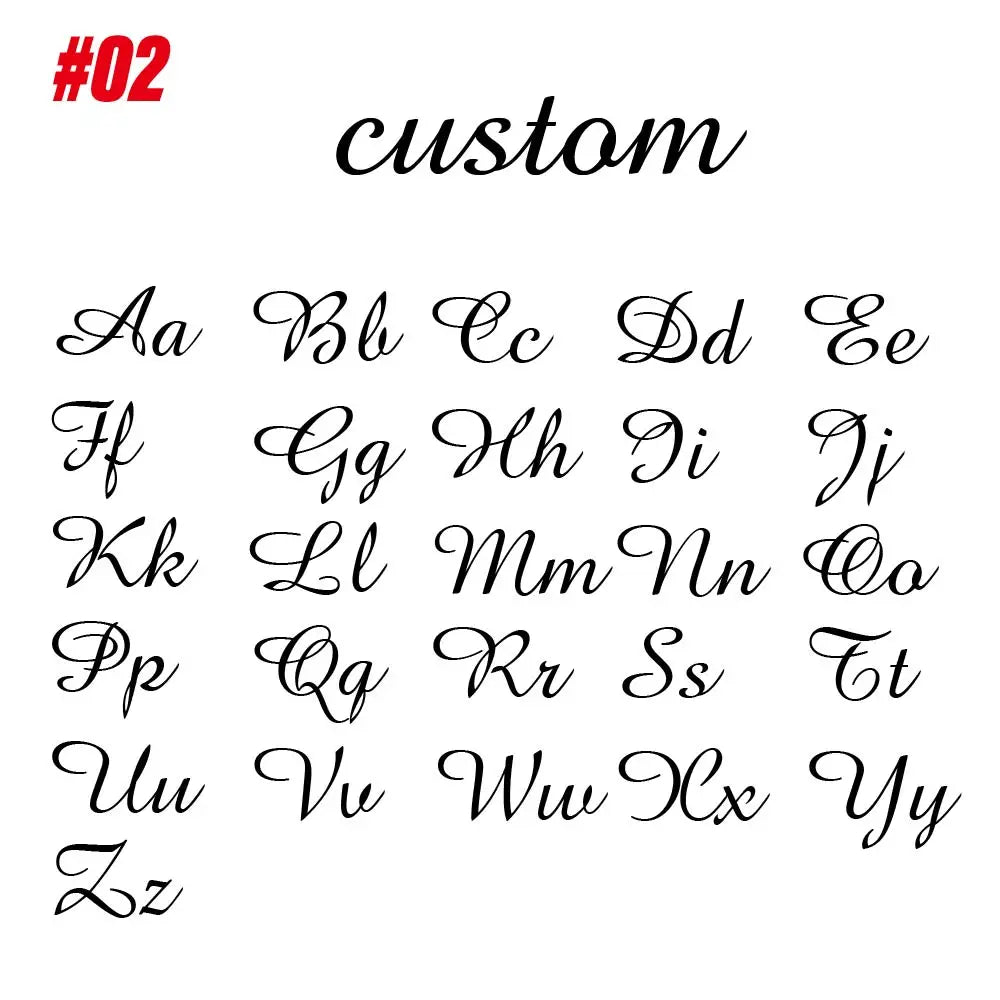 PERSONALIZED Signature Cross Necklace Unisex Stainless-Steel Custom