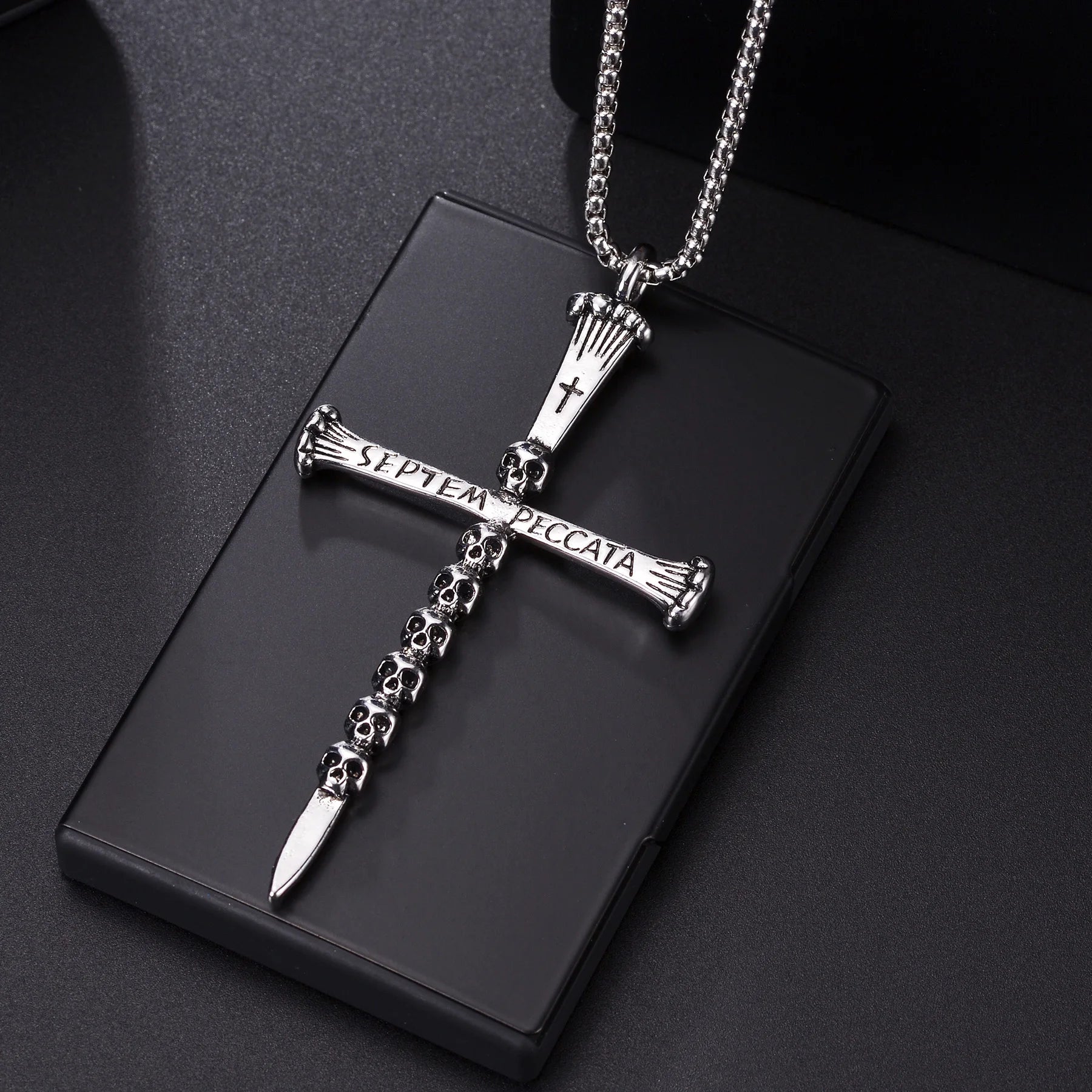 Lord's Prayer Stainless steel Necklace Unisex
