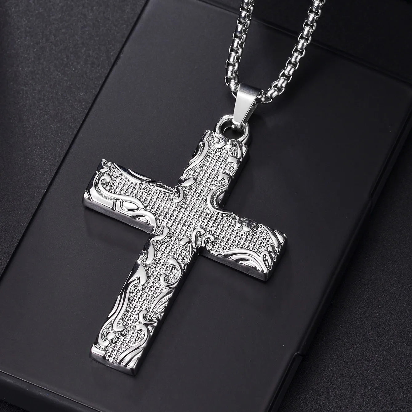 Lord's Prayer Stainless steel Necklace Unisex