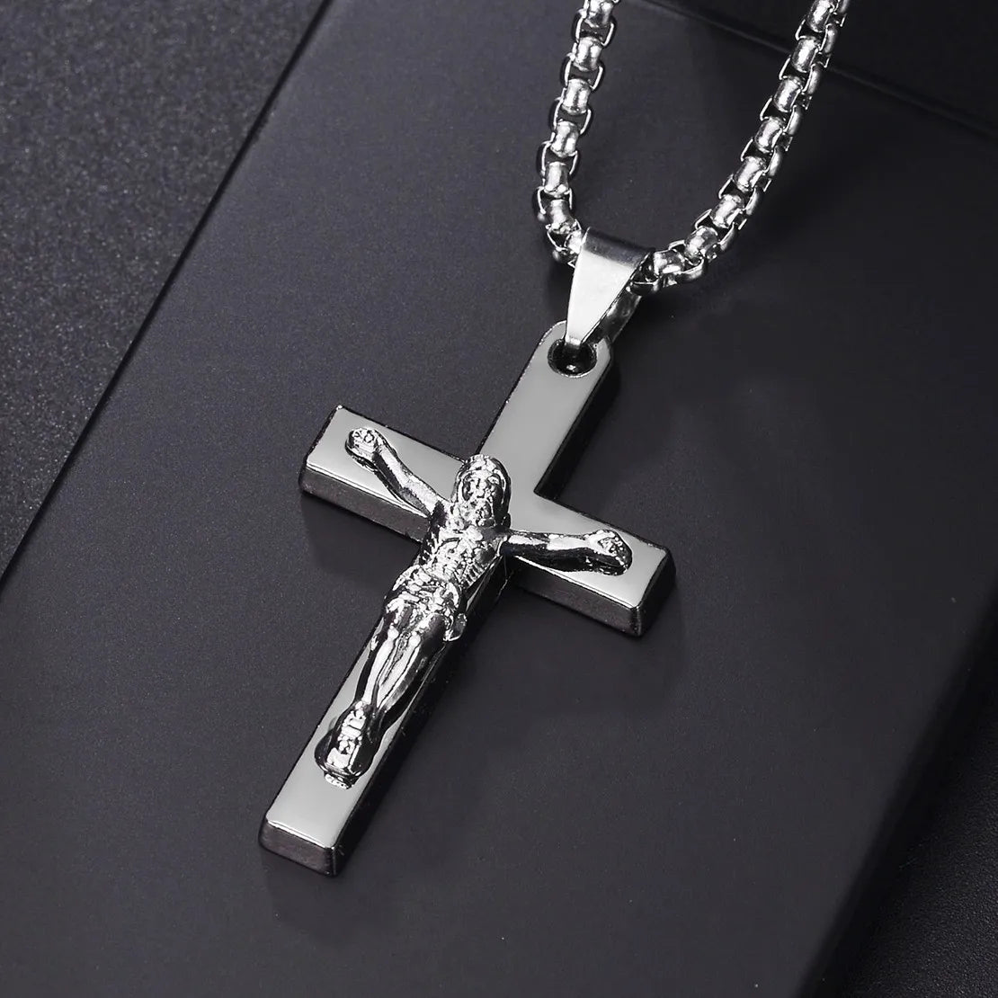 Lord's Prayer Stainless steel Necklace Unisex
