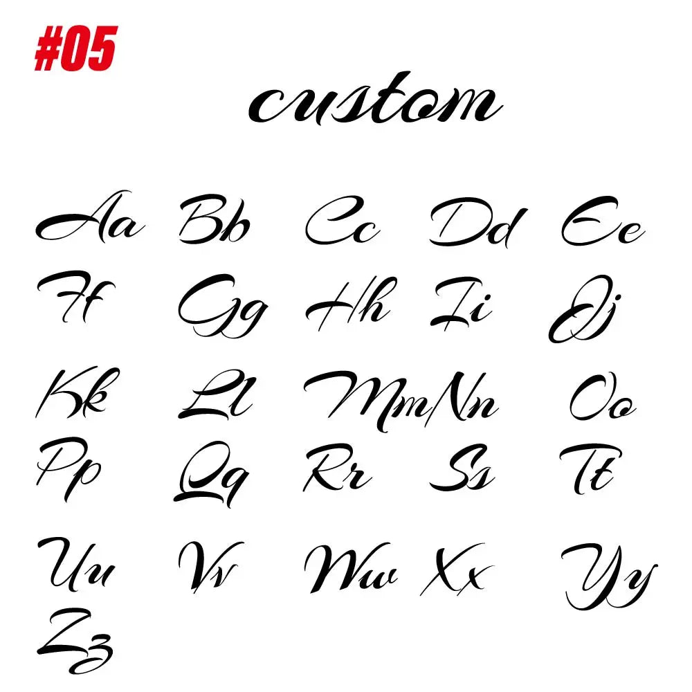 PERSONALIZED Signature Cross Necklace Unisex Stainless-Steel Custom