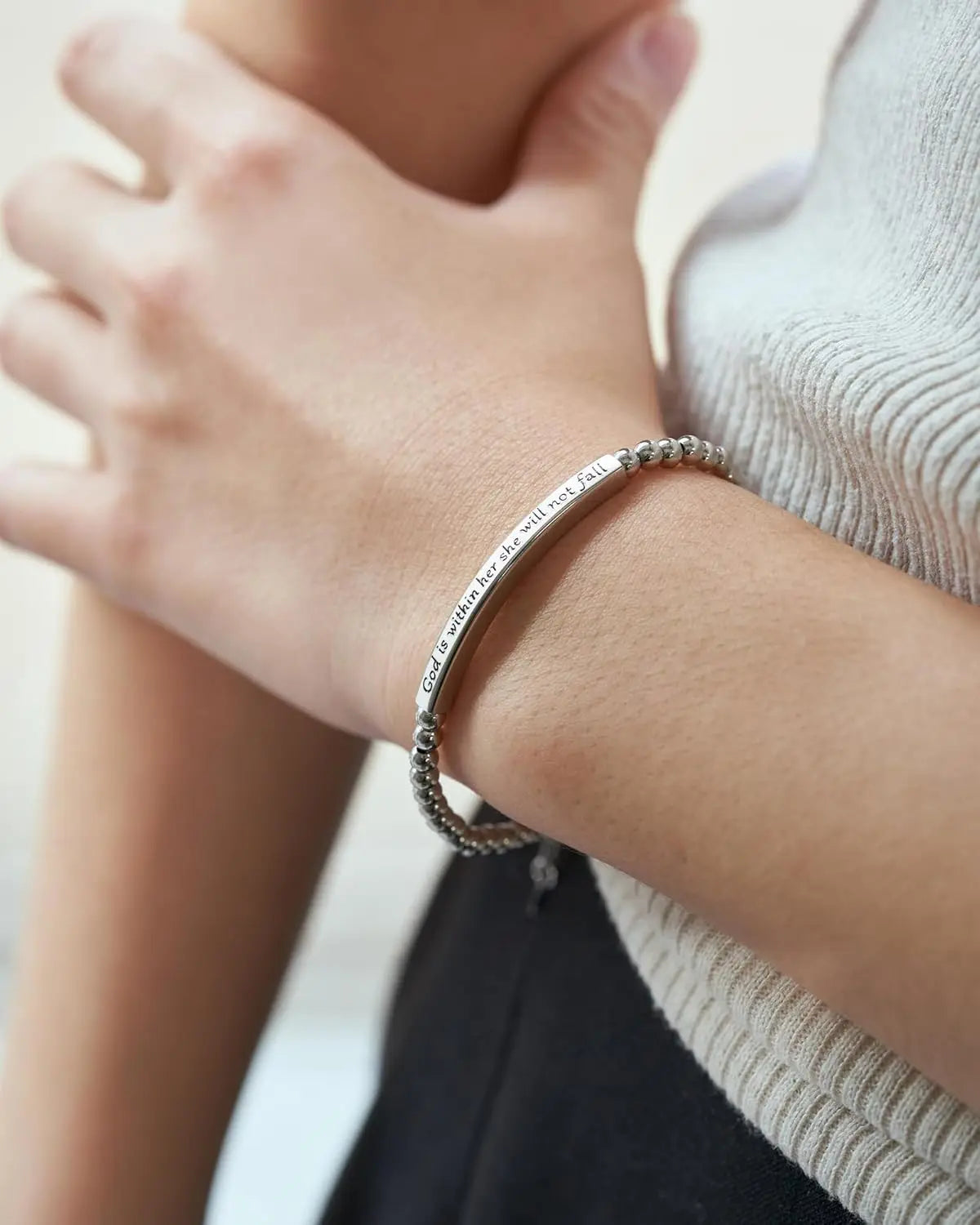 Prayer Bracelet – Psalm 46:5 “God Is Always With Her"