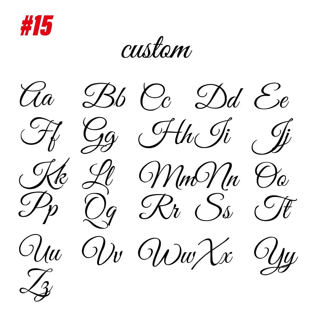 PERSONALIZED Signature Cross Necklace Unisex Stainless-Steel Custom