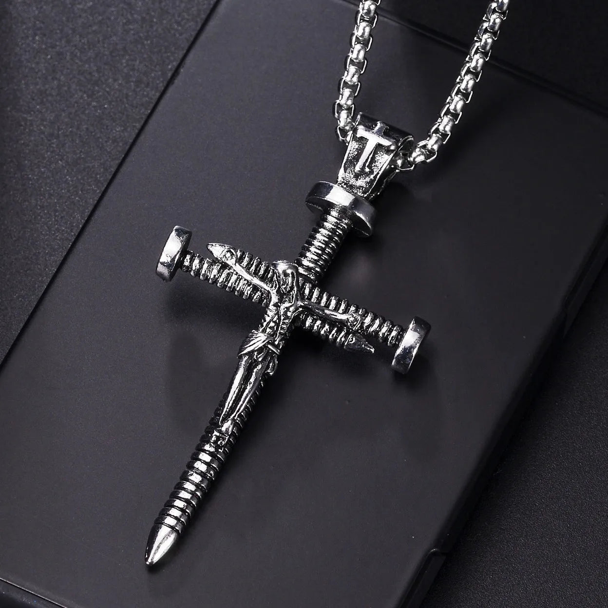 Lord's Prayer Stainless steel Necklace Unisex