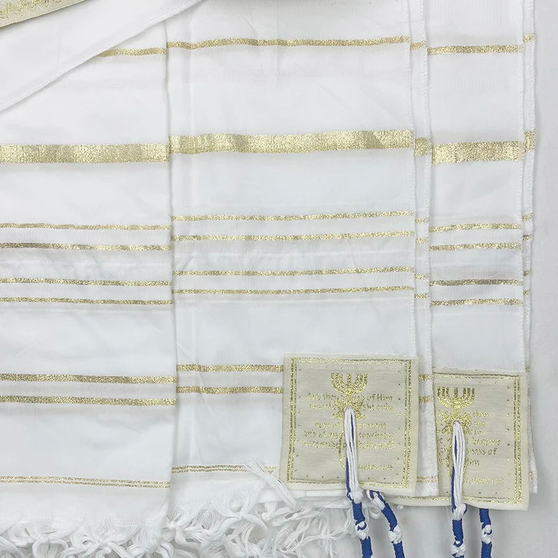 Messianic Christian Shawl/Tallit 180x130cm (72 x 51 Inches)