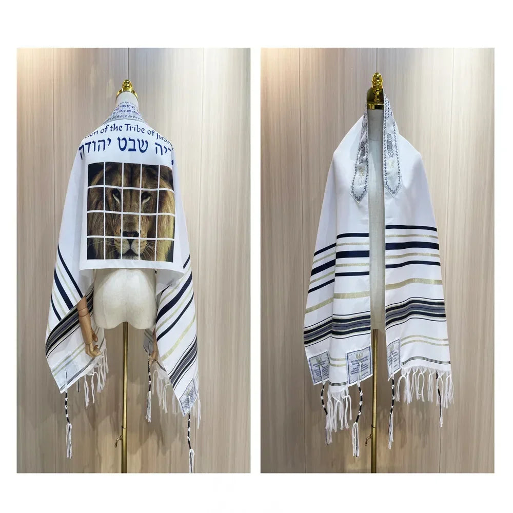 Lion of Judah Picture Prayer Shawl