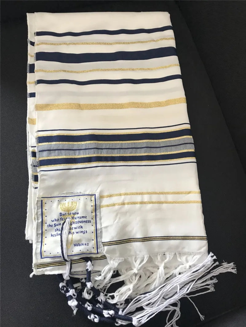 Messianic Christian Shawl/Tallit 180x130cm (72 x 51 Inches)
